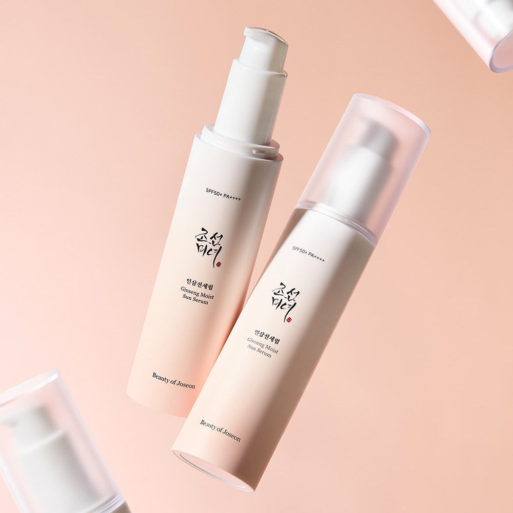 Beauty of Joseon Ginseng Moist Sun Serum SPF 50+ PA++++ 50ml at Embé Skin Korean and Japanese Beauty Skincare