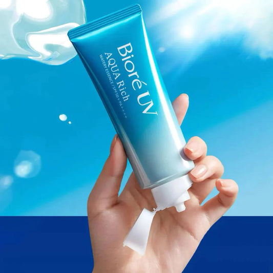 Biore UV Aqua Rich Watery Essence Sunscreen SPF 50+ PA++++ 70g at Embé Skin Korean and Japanese Beauty Skincare