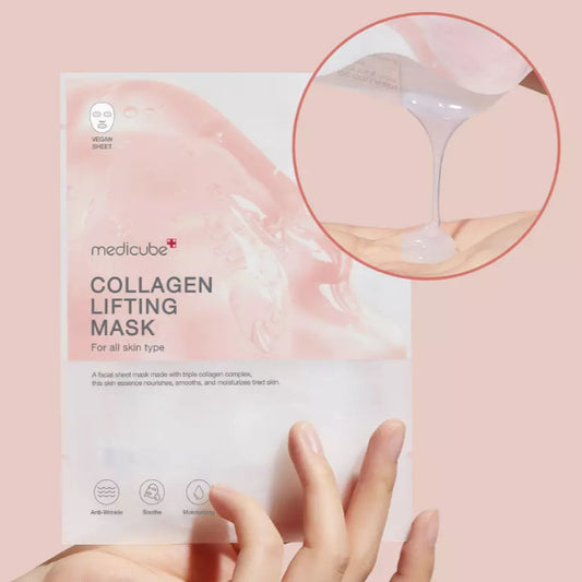 Medicube Collagen Lifting Mask 27g at Embé Skin Korean and Japanese Beauty Skincare