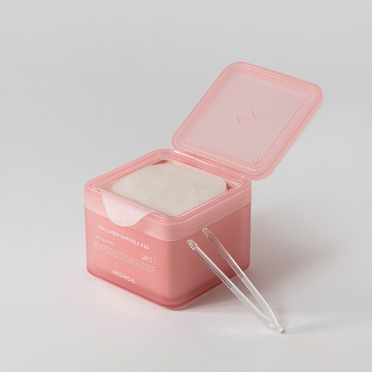 MEDIHEAL Collagen Ampoule Pad 170ml 100P at Embé Skin Korean and Japanese Beauty Skincare