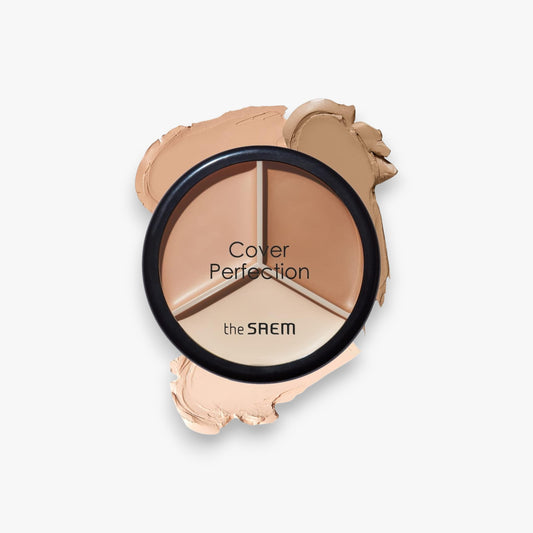 The Saem Cover Perfection Triple Pot Concealer 4.5g at Embé Skin Korean and Japanese Beauty Skincare