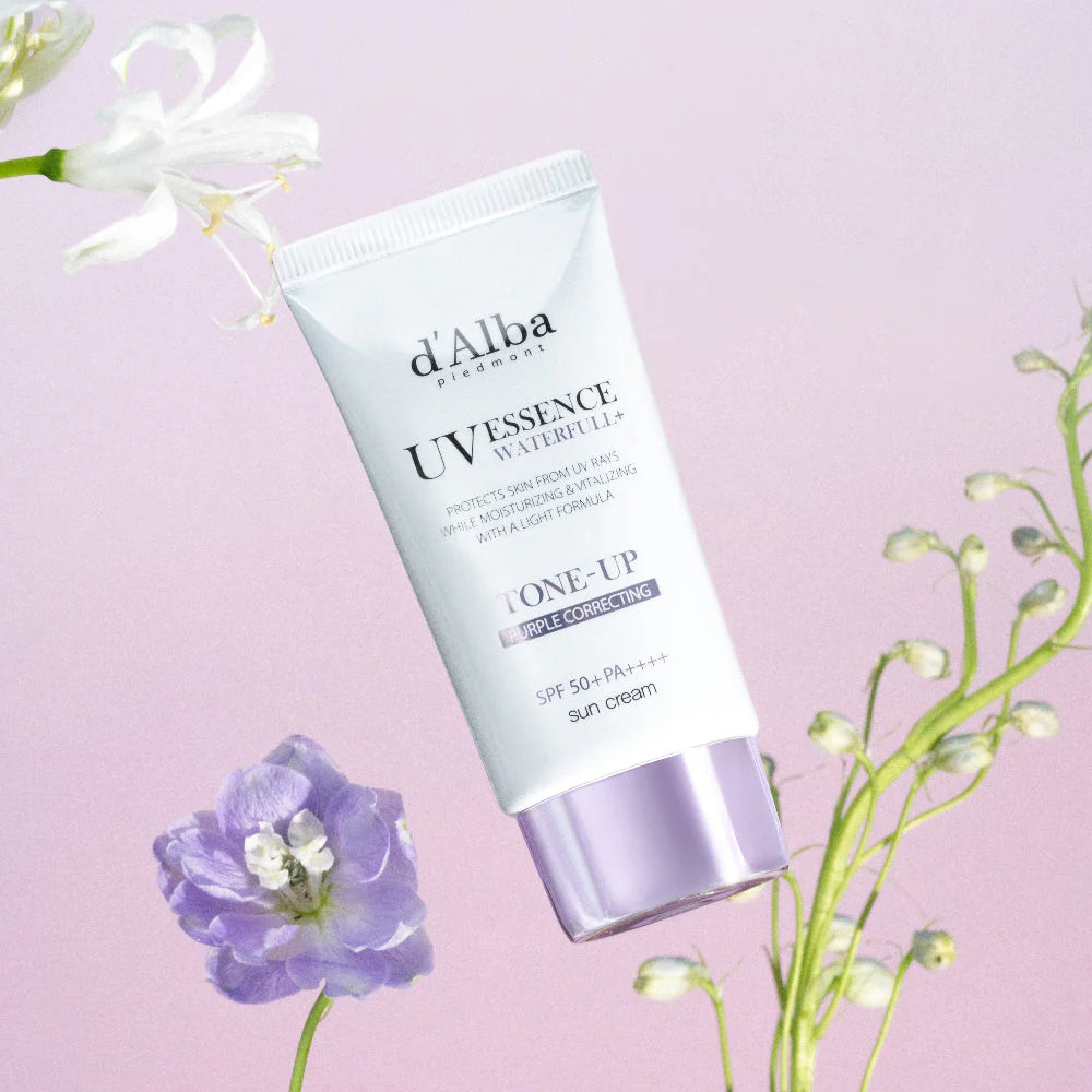 Waterfull Tone-Up Sun Cream Purple Correcting