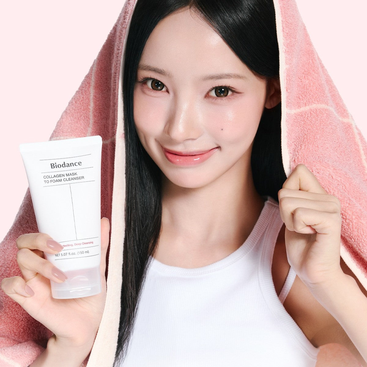 Collagen Mask To Foam Cleanser