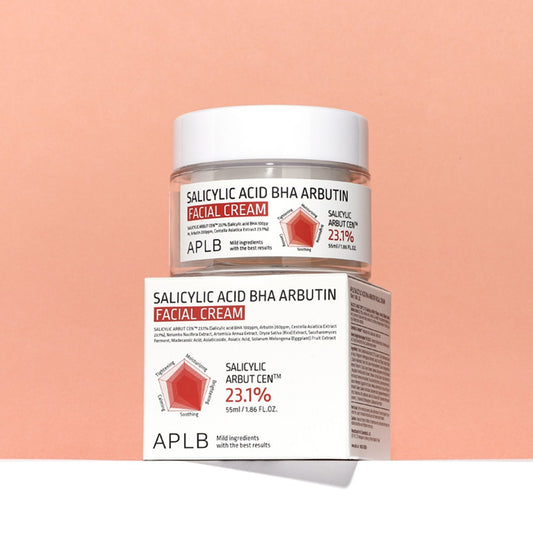Salicyclic Acid BHA Arbutin Facial Cream
