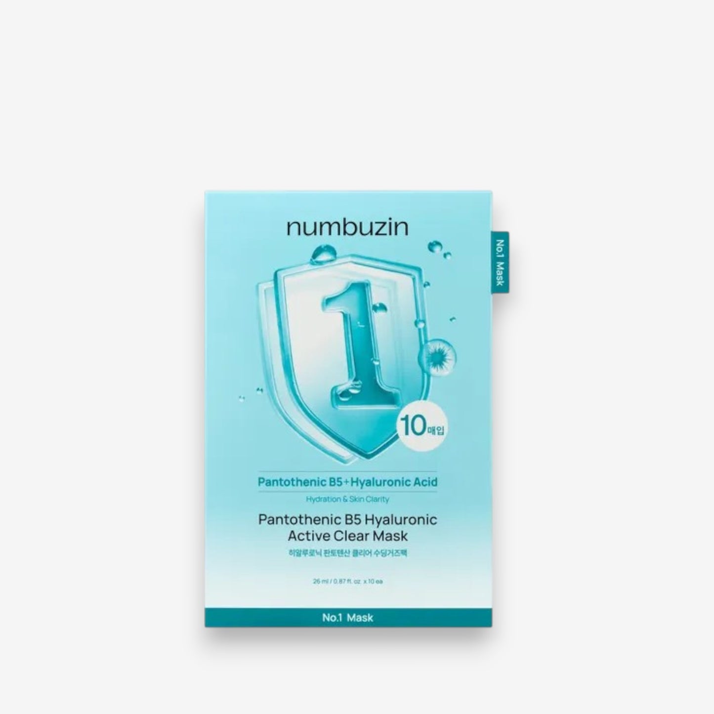 No.1 Pantothenic B5 Hyaluronic Active Clear Mask