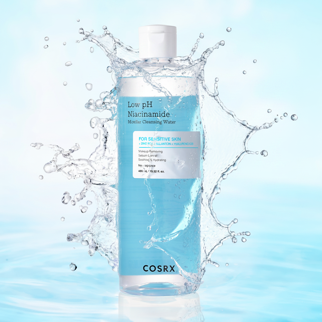 Low pH Niacinamide Micellar Cleansing Water