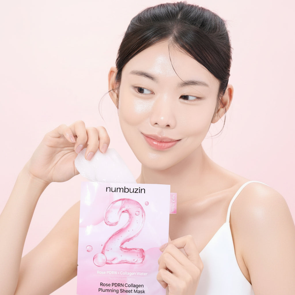 No.2 Rose PDRN Collagen Plumping Sheet Mask