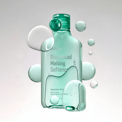 Blackhead Melting Softener Special Set (Softener + Cotton Pads + Extractor)