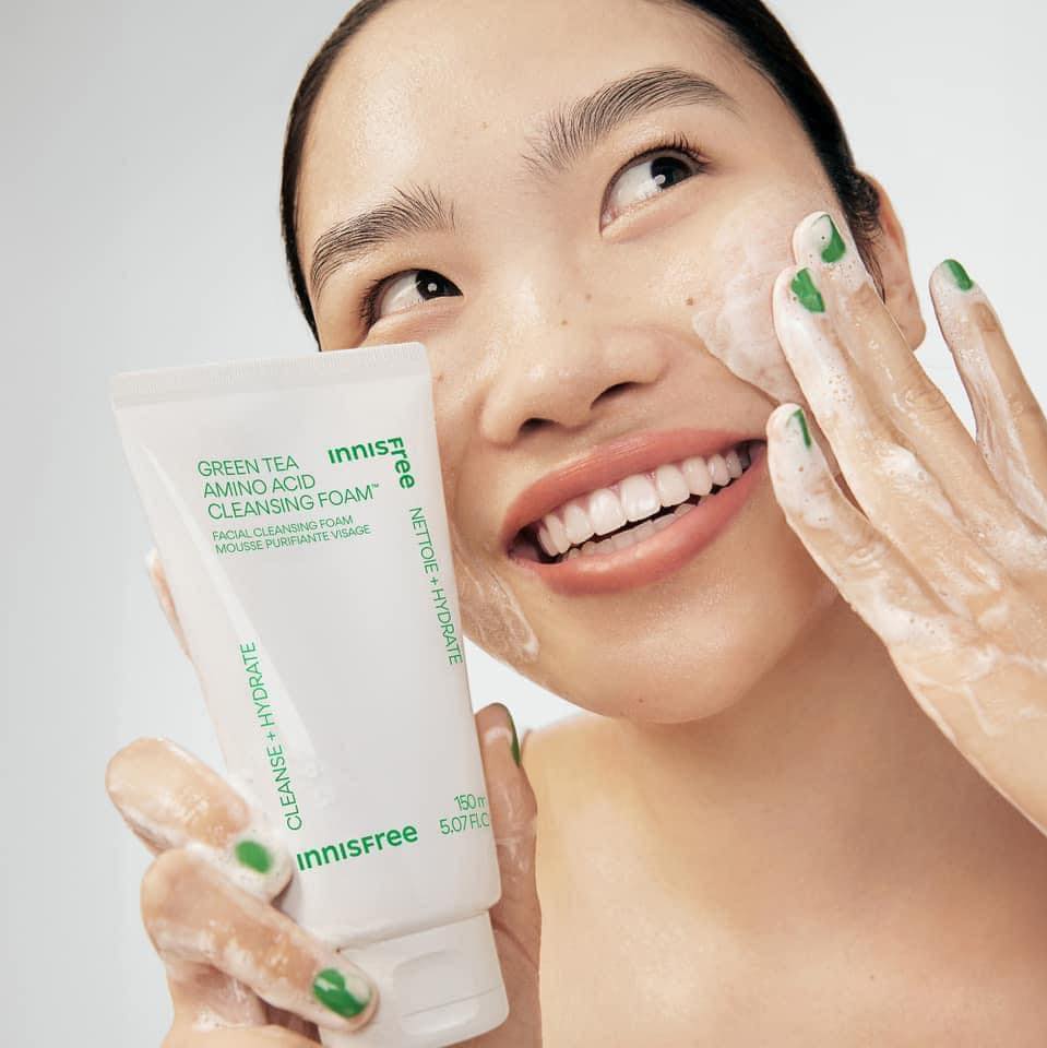 Green Tea Amino Hydrating Cleansing Foam