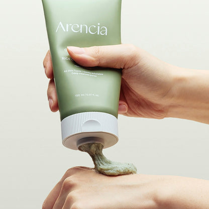 Green Tea + LHA Deep Pore Rice Cake Cleanser