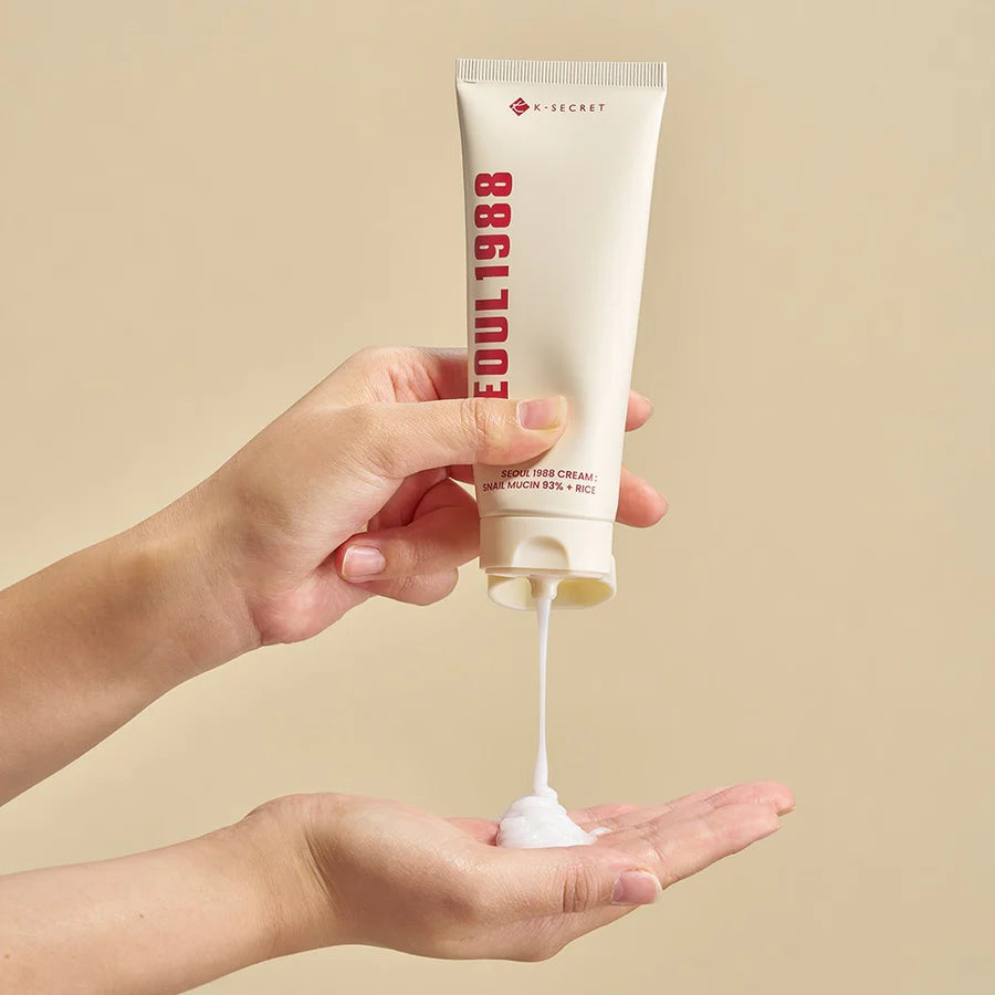 Seoul 1988 Cream Snail Mucin 93% + Rice