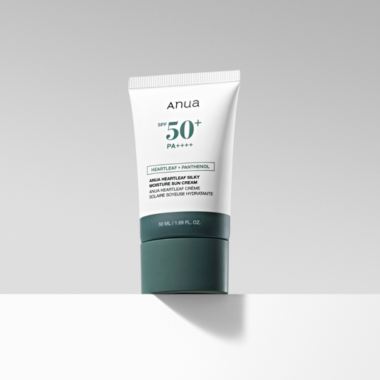 Heartleaf Silky Moisture Sun Cream