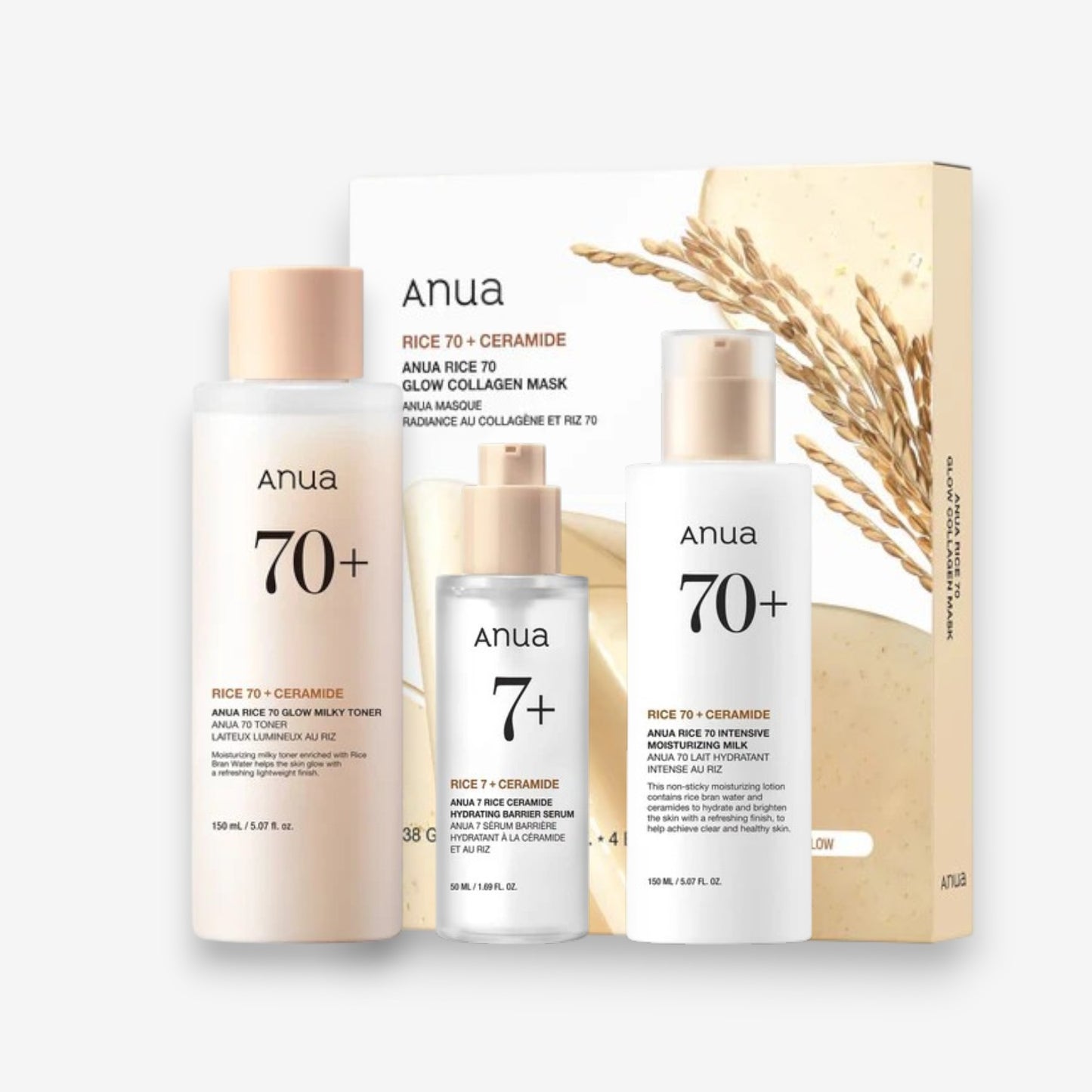Rice & Ceramide Barrier Recovery Set