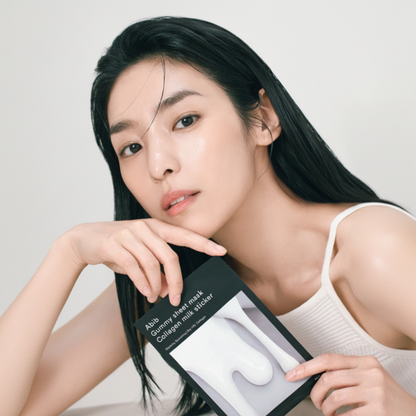 Gummy Sheet Mask Collagen Milk Sticker