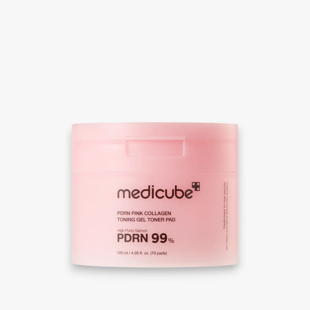PDRN Pink Collagen Toning Gel Toner Pad