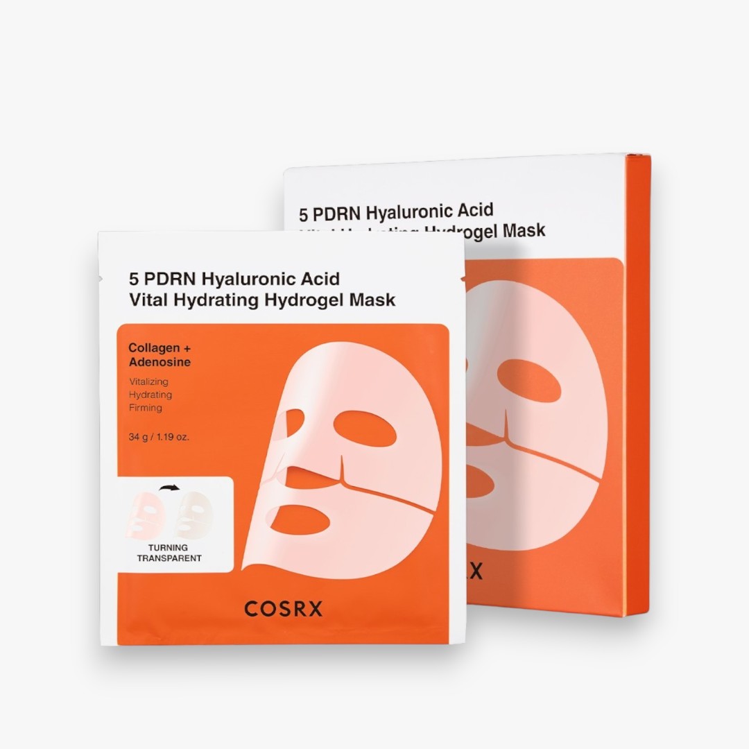 5 PDRN Hyaluronic Acid Vital Hydrating Hydrogel Mask
