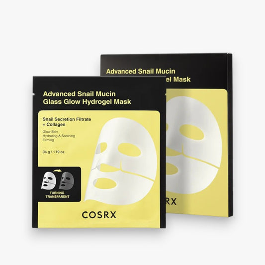 Advanced Snail Mucin Glass Glow Hydrogel Mask