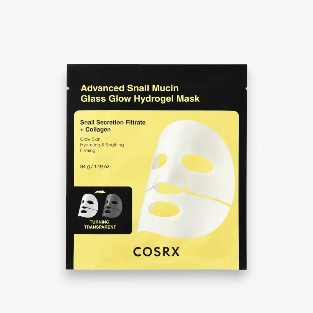 Advanced Snail Mucin Glass Glow Hydrogel Mask