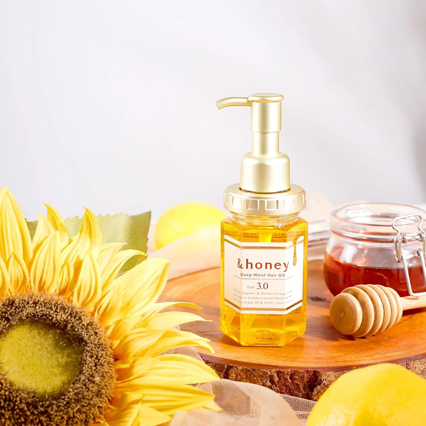 &honey Deep Moist Hair Oil 100ml at Embé Skin Korean and Japanese Beauty Skincare
