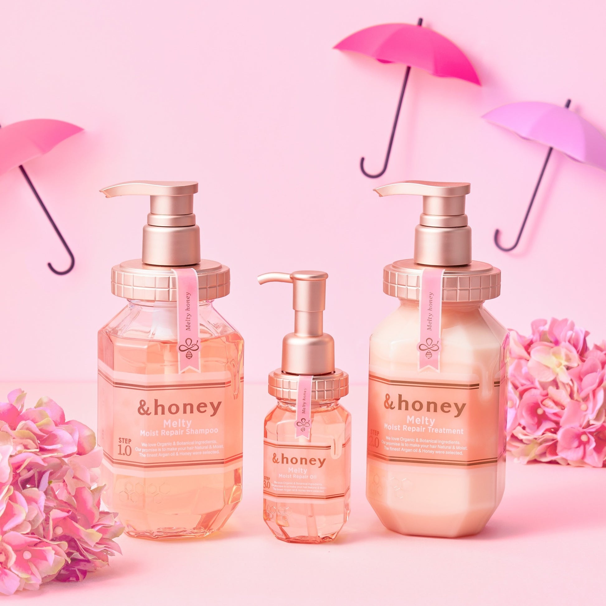 &honey Melty Moist Repair Hair Oil 100ml at Embé Skin Korean and Japanese Beauty Skincare
