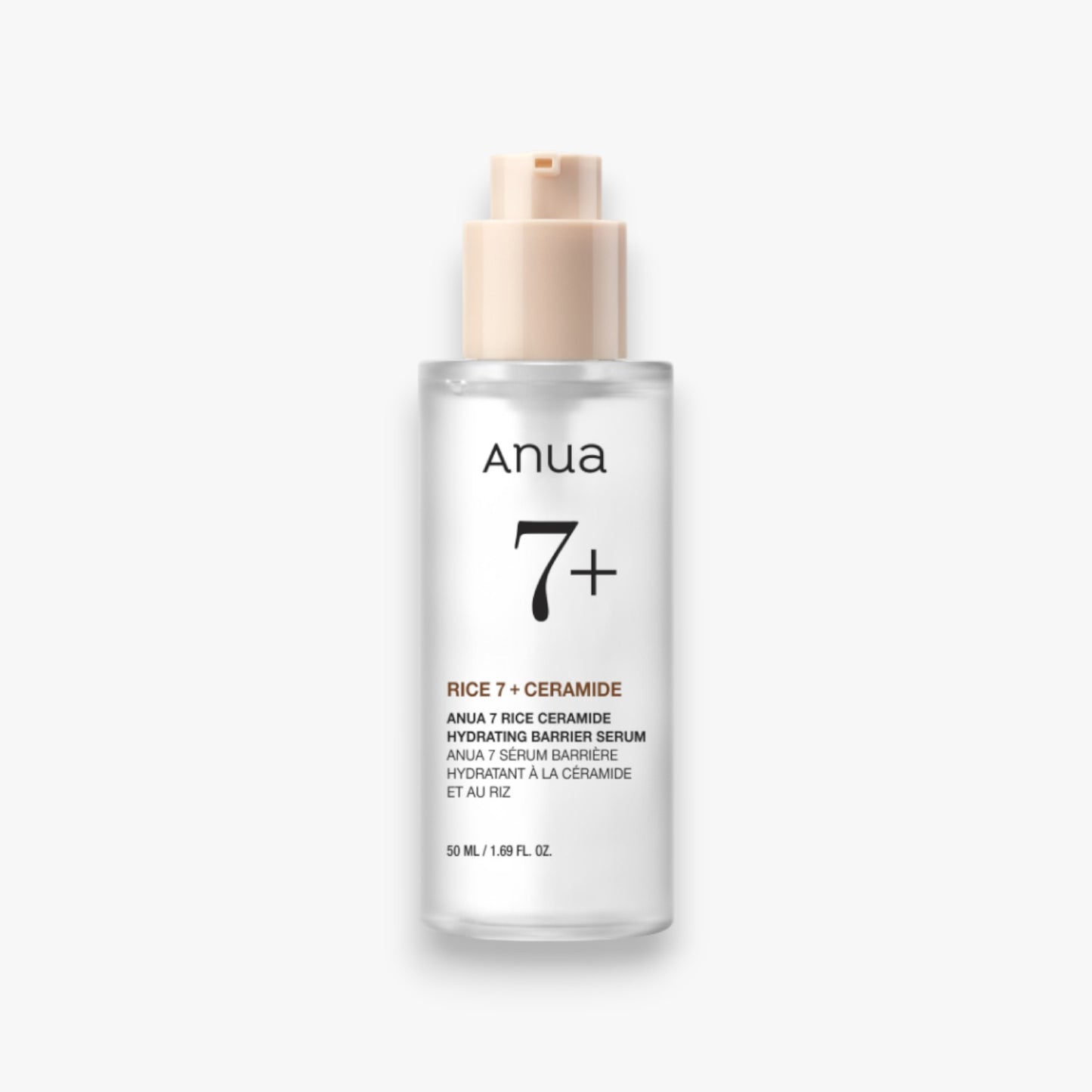 Anua 7 Rice Ceramide Hydrating Barrier Serum 50ml at Embé Skin Korean and Japanese Beauty Skincare