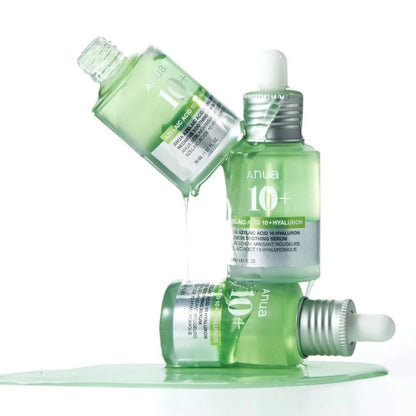 Anua Azelaic Acid 10 Hyaluron Redness Soothing Serum 30ml at Embé Skin Korean and Japanese Beauty Skincare