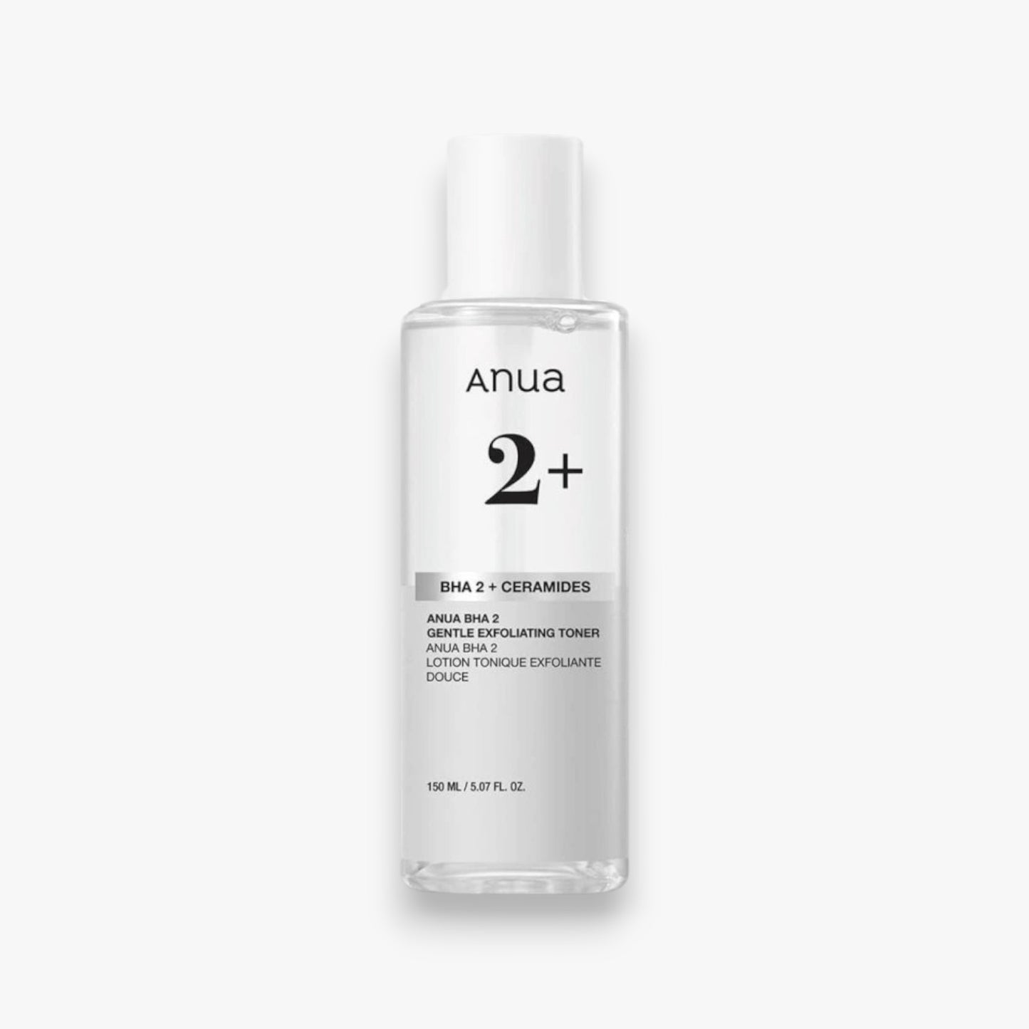 Anua BHA 2% Gentle Exfoliating Toner 150ml at Embé Skin Korean and Japanese Beauty Skincare