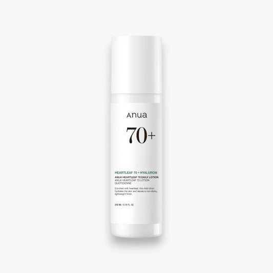 Anua Heartleaf 70 Daily Lotion 200ml at Embé Skin Korean and Japanese Beauty Skincare