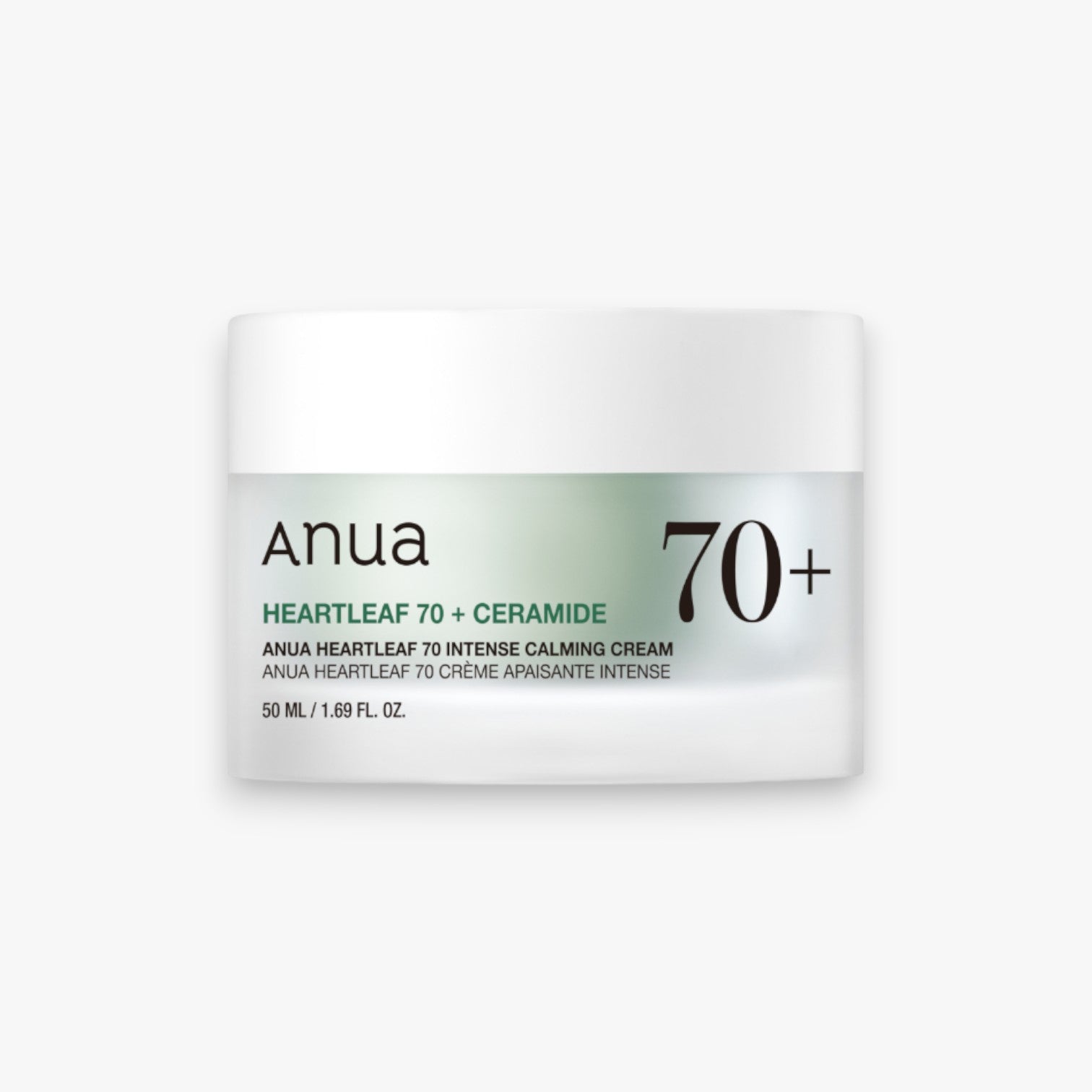 Anua Heartleaf 70% Intense Calming Cream 50ml at Embé Skin Korean and Japanese Beauty Skincare