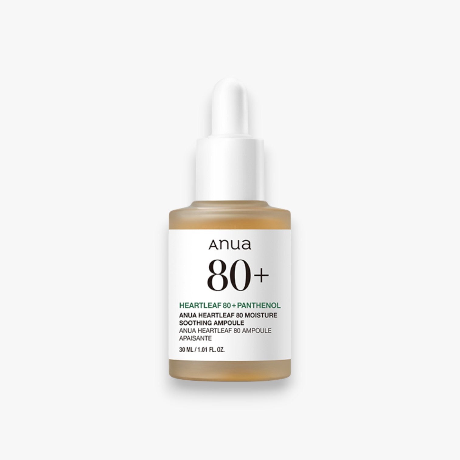 Anua Heartleaf 80% Moisture Soothing Ampoule 30ml at Embé Skin Korean and Japanese Beauty Skincare