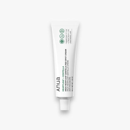 Anua Heartleaf Centella Red Spot Cream 30g at Embé Skin Korean and Japanese Beauty Skincare