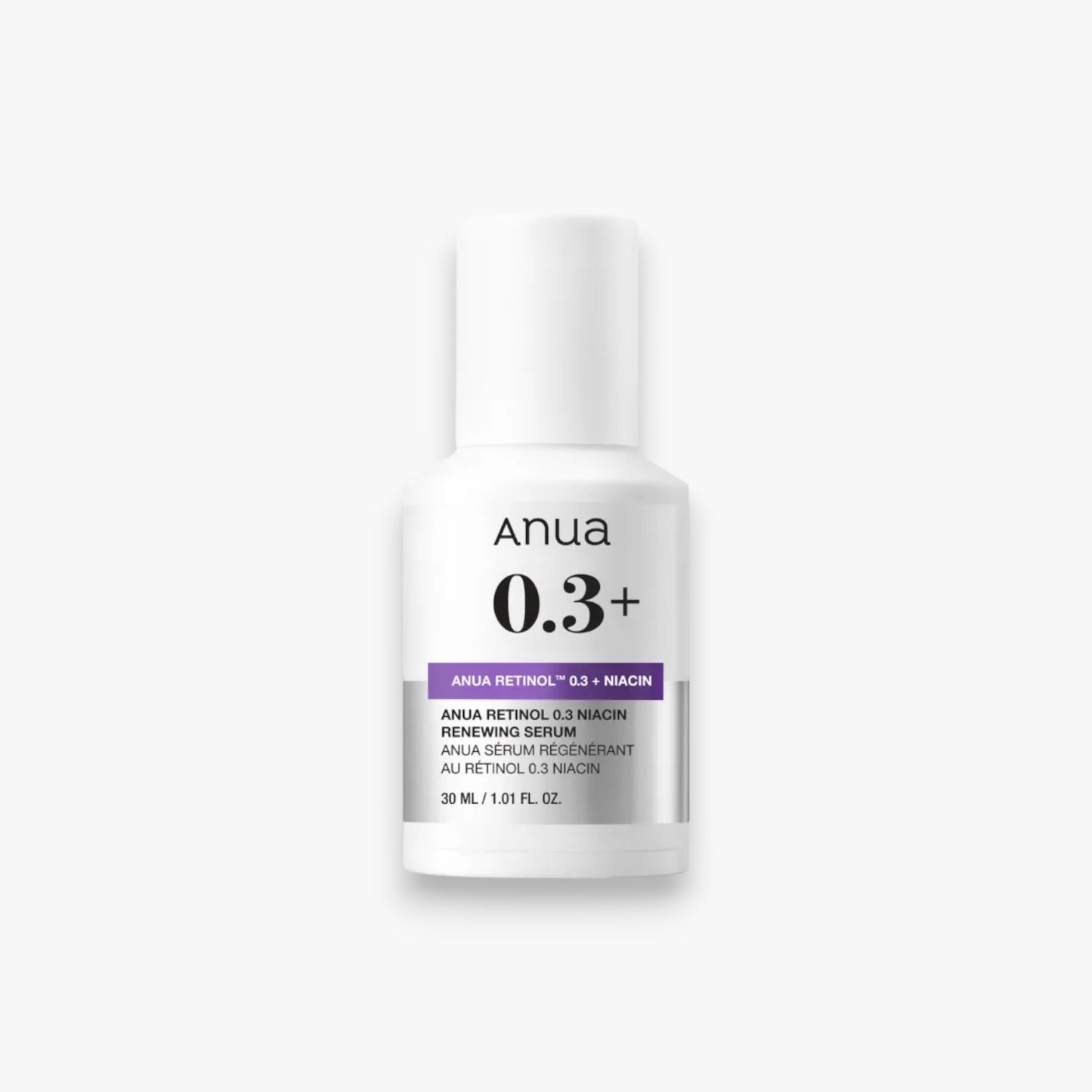 Anua Nano Retinol 0.3% + Niacin Renewing Serum 30ml at Embé Skin Korean and Japanese Beauty Skincare
