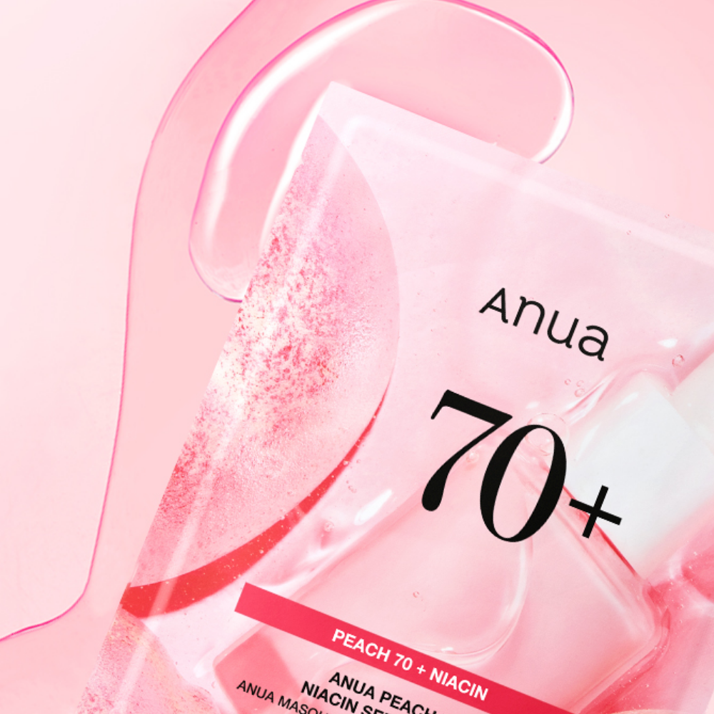 Anua Peach 70+ Niacin Serum Mask 25ml at Embé Skin Korean and Japanese Beauty Skincare