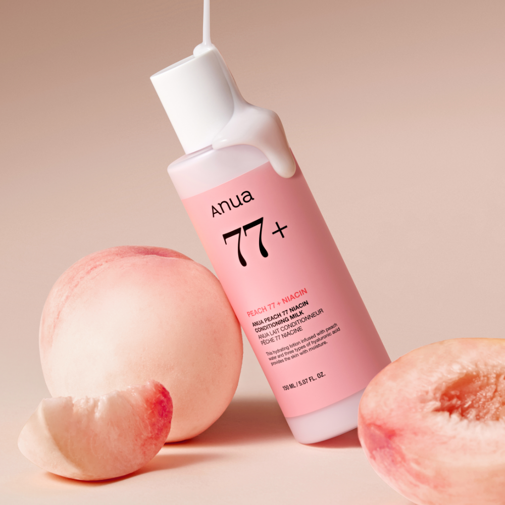 Anua Peach 77 Niacin Conditioning Milk 150ml at Embé Skin Korean and Japanese Beauty Skincare