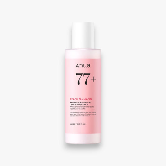 Anua Peach 77 Niacin Conditioning Milk 150ml at Embé Skin Korean and Japanese Beauty Skincare