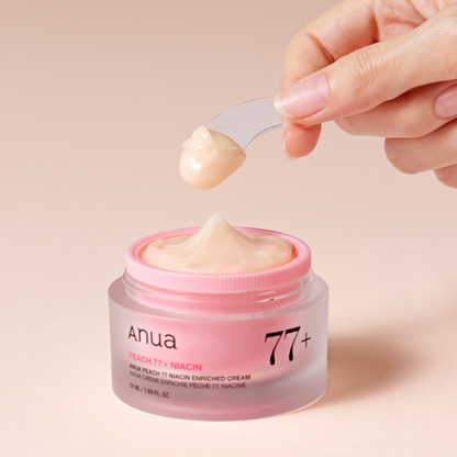 Anua  Peach 77 Niacin Enriched Cream 50ml at Embé Skin Korean and Japanese Beauty Skincare