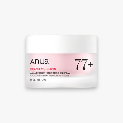 Anua  Peach 77 Niacin Enriched Cream 50ml at Embé Skin Korean and Japanese Beauty Skincare