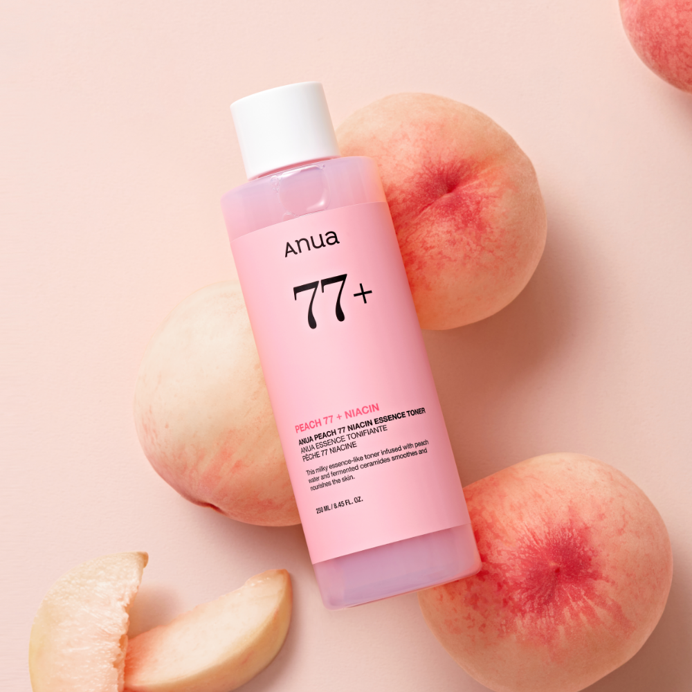 Anua Peach 77 Niacin Essence Toner 250ml at Embé Skin Korean and Japanese Beauty Skincare