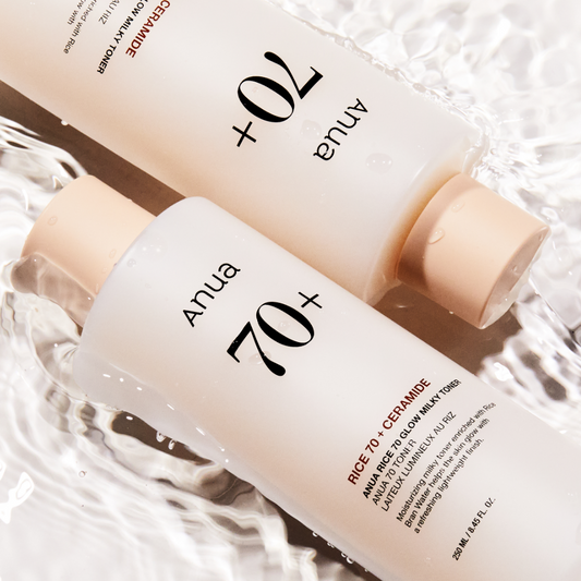 Anua Rice 70 Glow Milky Toner 250ml at Embé Skin Korean and Japanese Beauty Skincare