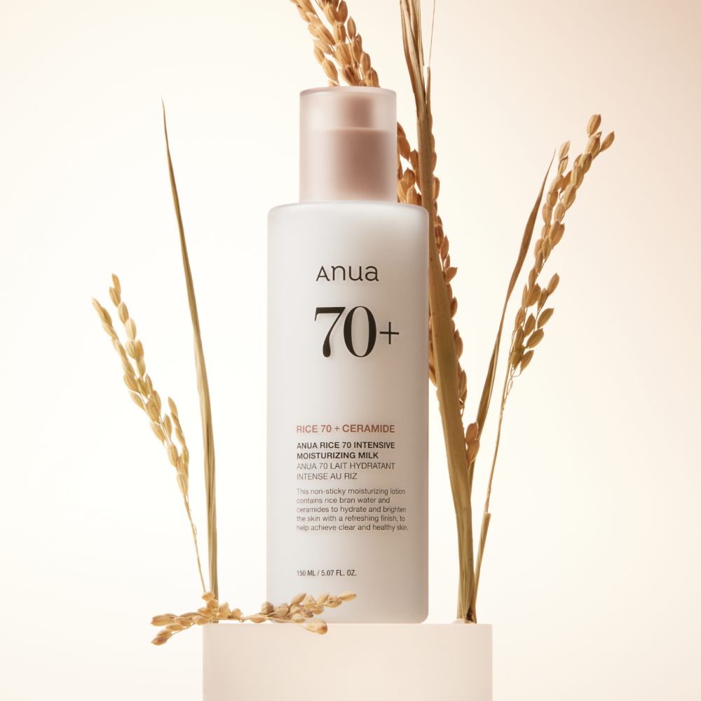 Anua Rice 70 Intensive Moisturizing Milk 150ml at Embé Skin Korean and Japanese Beauty Skincare