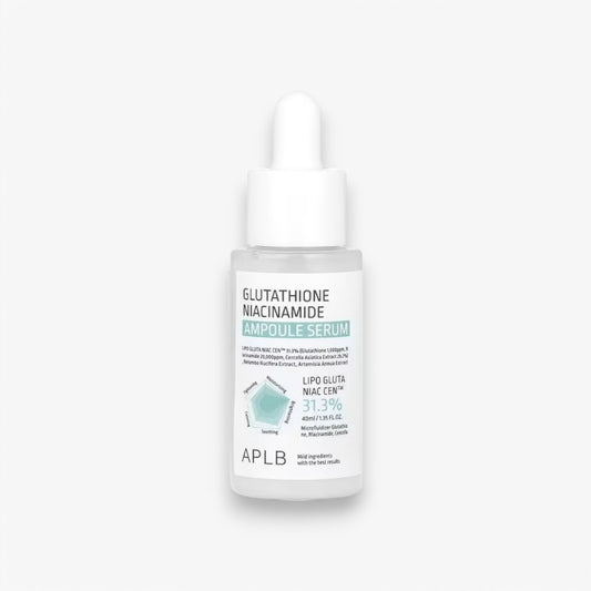 APLB Glutathione Niacinamide Ampoule Serum 40ml at Embé Skin Korean and Japanese Beauty Skincare