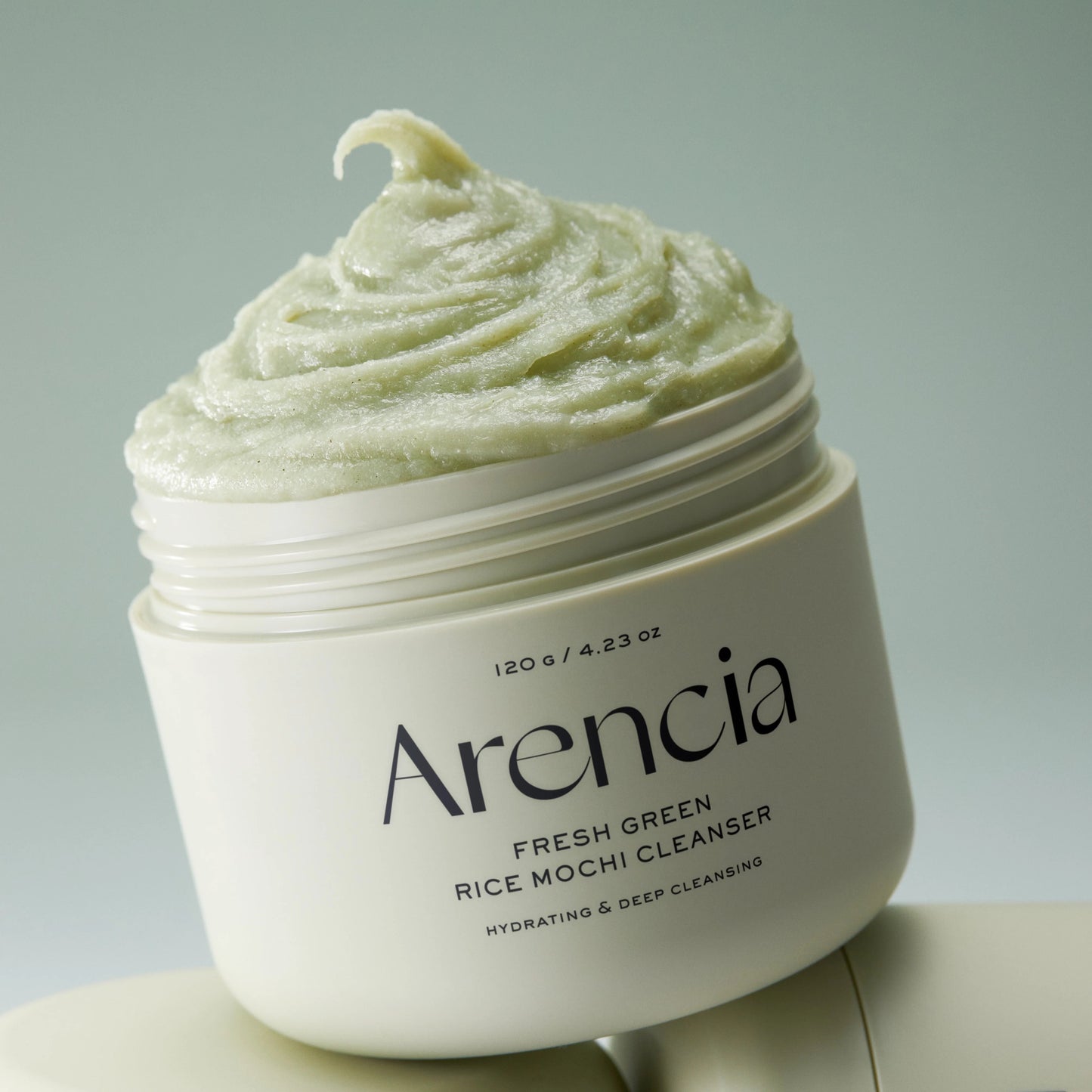 Arencia Fresh Green Rice Mochi Cleanser 120g at Embé Skin Korean and Japanese Beauty Skincare