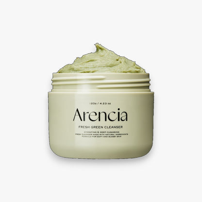 Arencia Fresh Green Rice Mochi Cleanser 120g at Embé Skin Korean and Japanese Beauty Skincare