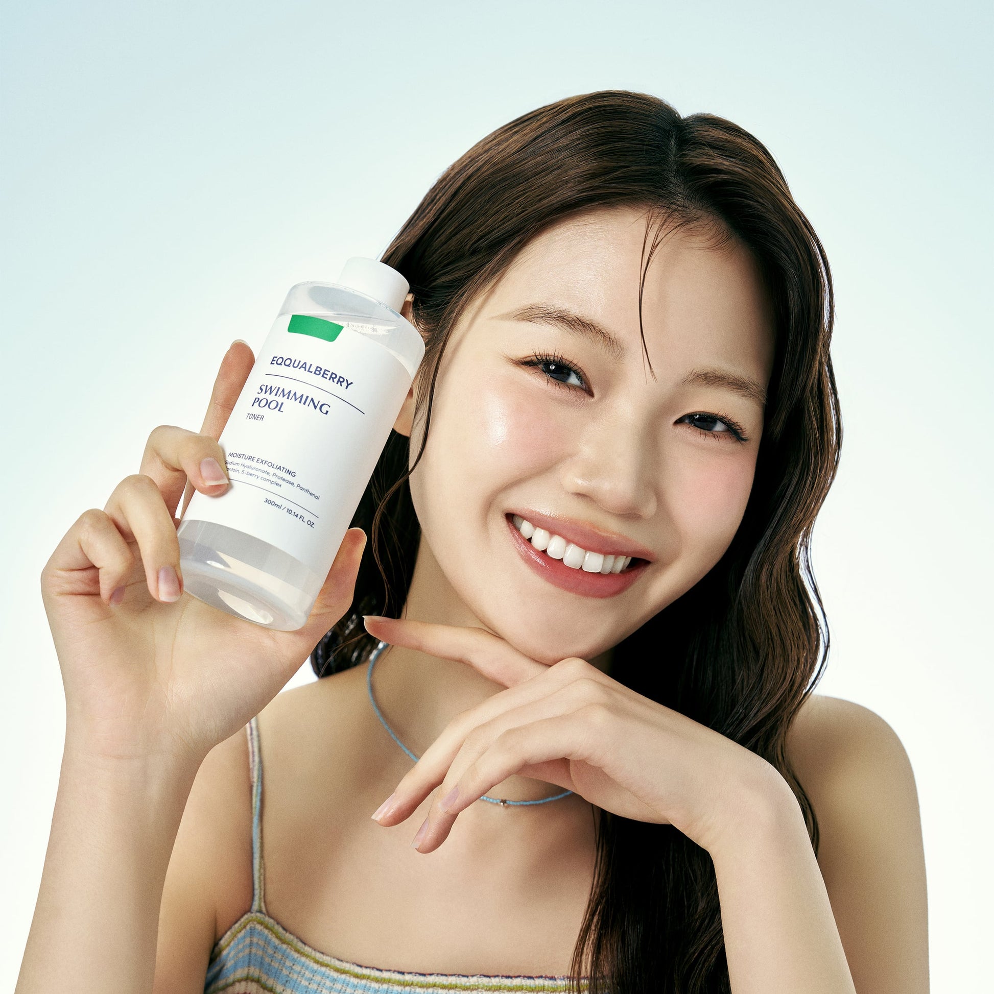 EQQUALBERRY Swimming Pool Daily Facial Toner 300ml at Embé Skin Korean and Japanese Beauty Skincare