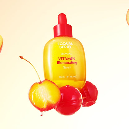 EQQUALBERRY Vitamin Illuminating Serum 30ml at Embé Skin Korean and Japanese Beauty Skincare