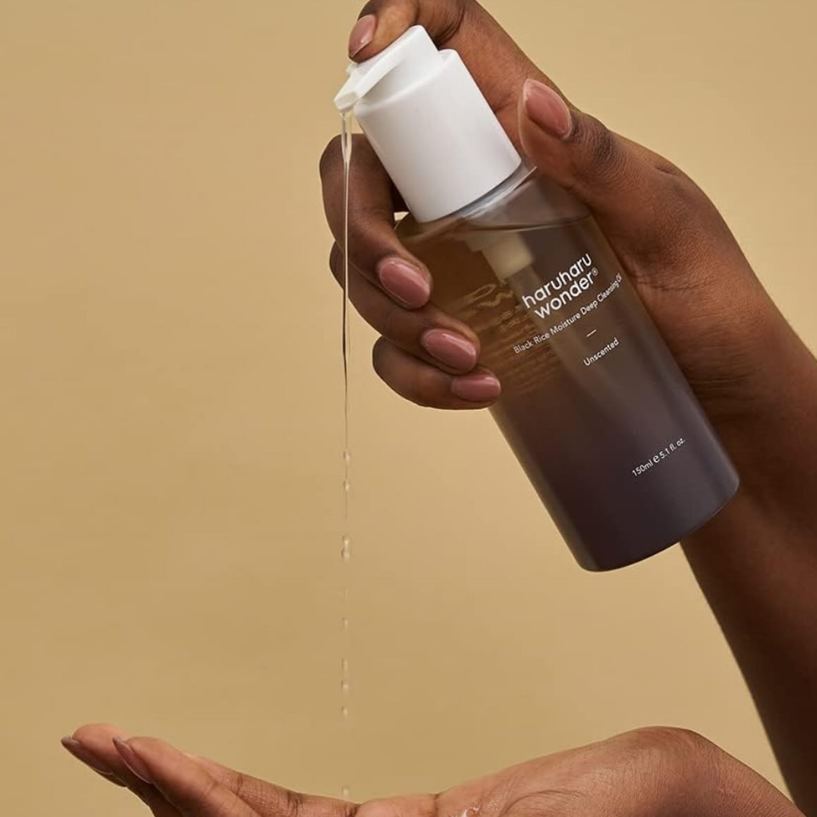 Haruharu Wonder Black Rice Moisture Deep Cleansing Oil Unscented 150ml at Embé Skin Korean and Japanese Beauty Skincare