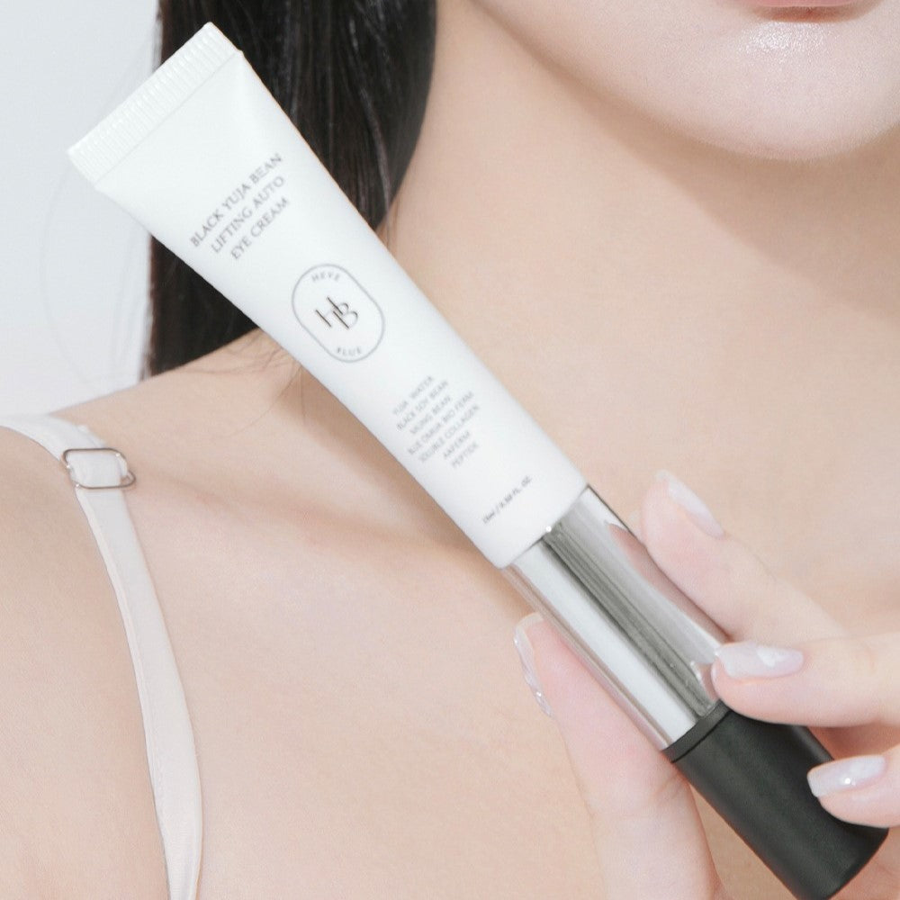 Heveblue Black Yuja Bean Lifting Auto Eye Cream 15ml at Embé Skin Korean and Japanese Beauty Skincare