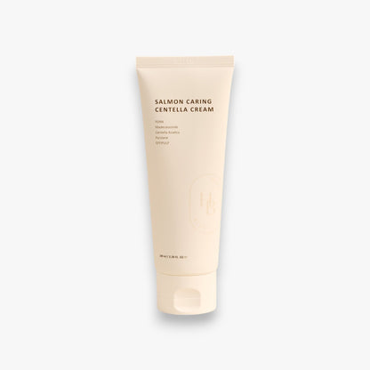 Heveblue Salmon Caring Centella Cream 100ml at Embé Skin Korean and Japanese Beauty Skincare