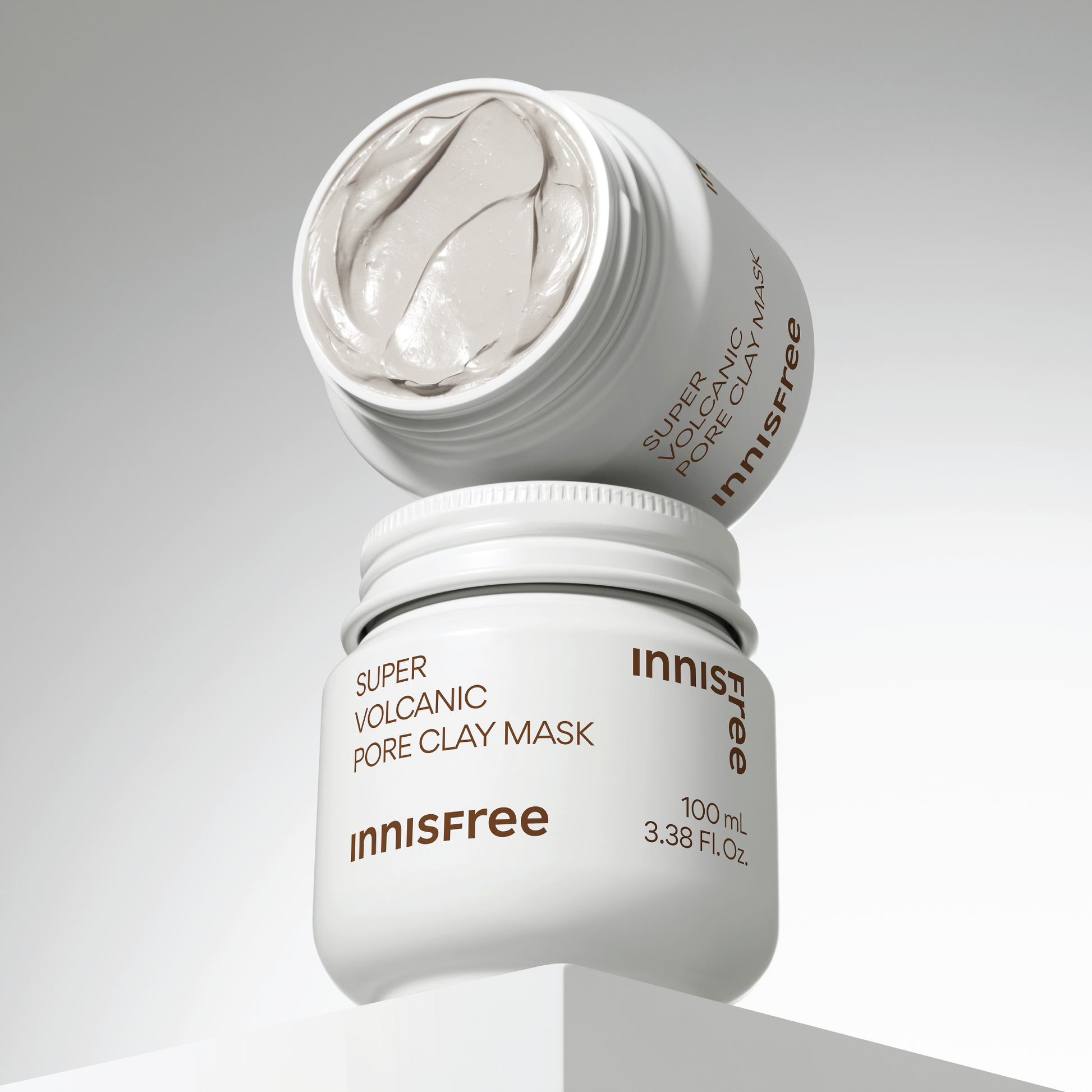 Innisfree Super Volcanic Pore Clay Mask 100ml at Embé Skin Korean and Japanese Beauty Skincare
