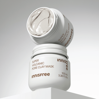 Innisfree Super Volcanic Pore Clay Mask 100ml at Embé Skin Korean and Japanese Beauty Skincare